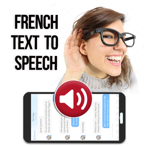 French text to speech – Text to Audio Converter icon