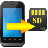 Move apps To SD Card icon