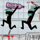 Stickman Crime in hospital icon