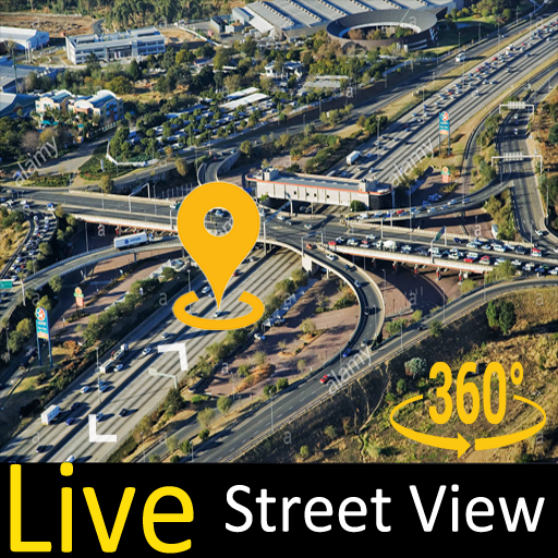 Gps live satellite view :Street GPS Navigation Map icon