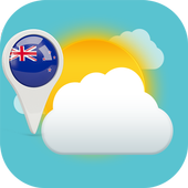 New Zealand Weather forecast icon