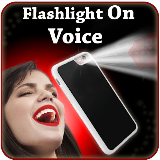 FlashLight on Voice icon