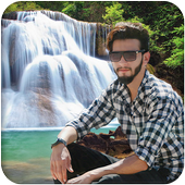 Waterfall Photo Editor  Water Photo Frame icon