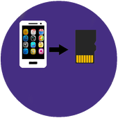 Takе apps to SD Card icon