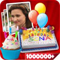 Name On Birthday Cake & Photo on 9Apps