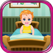 Baby is sick Girls Games icon
