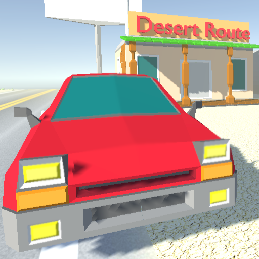 Highway Traffic Racer: DesertRoute Car Run Game 3d icon