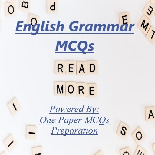 English Grammar MCQs [By: One Paper MCQs Prep.] icon