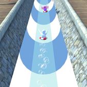 Aqua park slide.io icon