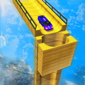 Mega Ramp Car Racing Stunts in Police Crime City icon