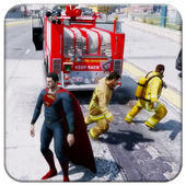 Süper Kahraman Oyunu Araba Online icon