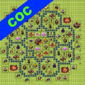 Maps of Clash of Clans icon