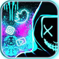 Graffiti, Mask Themes, Live Wallpaper on 9Apps