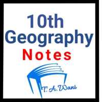 10th Geography Notes (Social Science) on 9Apps