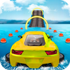 Water Surfing Car Stunts أيقونة