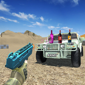 US Army Bottle Shooting icon