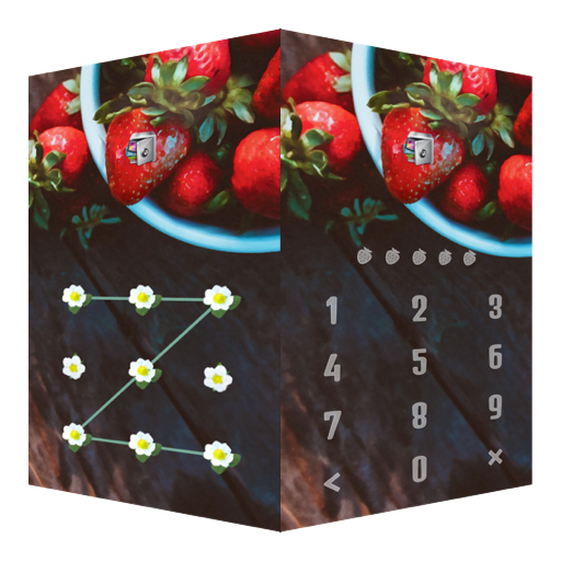 AppLock Theme Strawberry icon