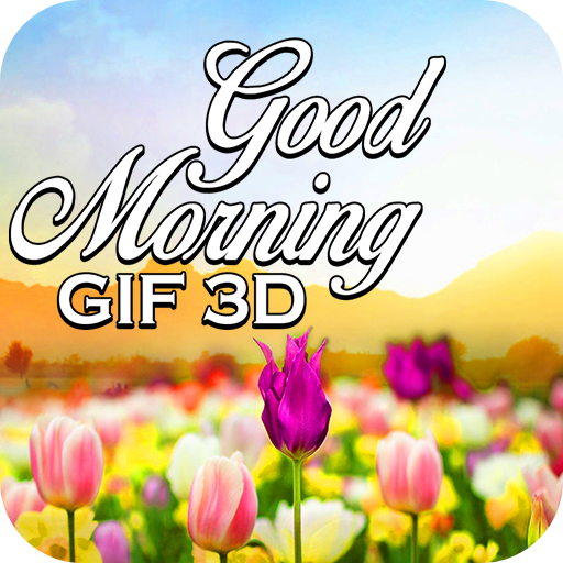Good morning 3D GIF icon