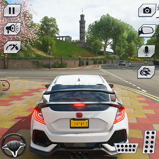Driving Honda Civic Car icon