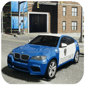 Police Car Driving BMW Simulator 2019 icon