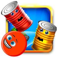 knock boxes,shoot moving boxes