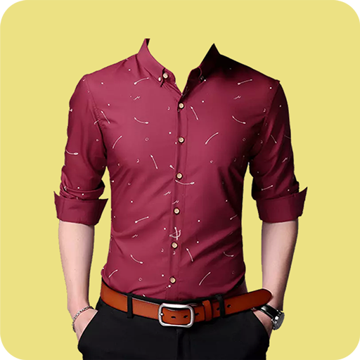 Man Shirt Photo Suit Editor icon