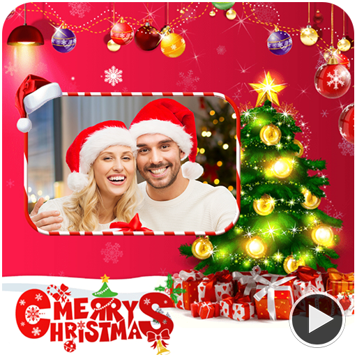 Christmas Video Maker With Photo Frame icon