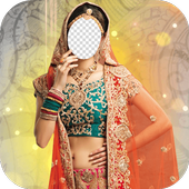 Girl Wedding Photo Montage icon