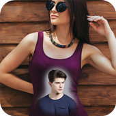 Photo on Girl's T-shirt : Photo Editor icon