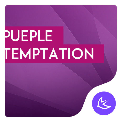 Purple-APUS Launcher theme иконка