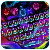 SMS Smoke Color Keyboard Theme on 9Apps