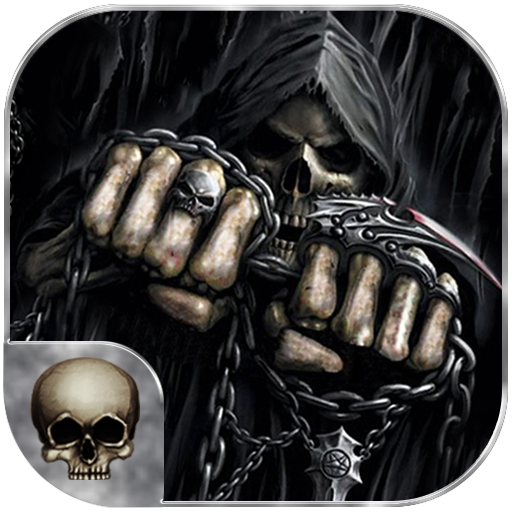 Death Skull Grim reaper Keyboard Theme icon