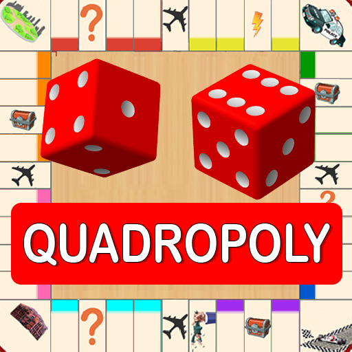 Quadropoly Best AI Board Business Trading Game icon