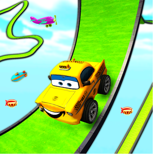 Fun Kids Car Stunts: Car Games icon