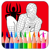 Coloring Spider-man : spiderMan games free icon
