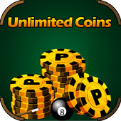 8 Ball Pool Coins Simulated أيقونة