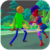 Mr baldi vs granny in city icon