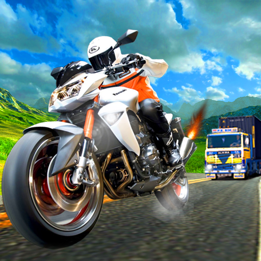Highway Bike Riders Game 2019 : Mote Traffic Race icon