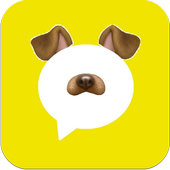 Snap Face messenger icon