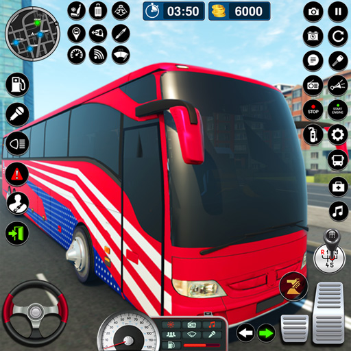 Bus Driving Sim- 3D Bus Games icon