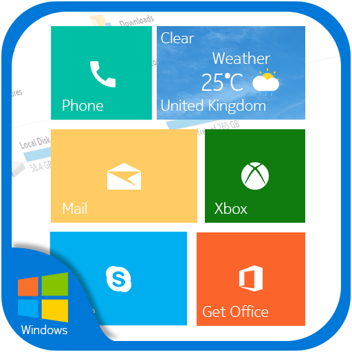 Desktop My Computer Launcher for Win 10 icon