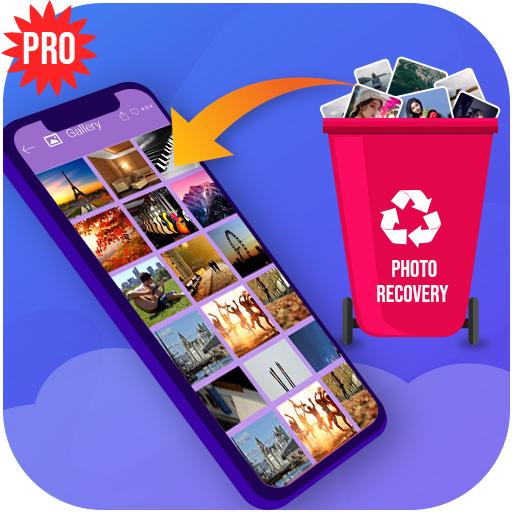 Deleted photo recovery - restore images icon