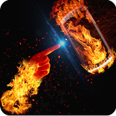fire screen simulator icon
