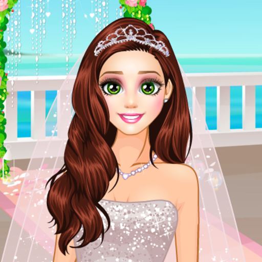 Beach Wedding Dress Up icon