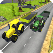 4x4 Tractor Hill Climb Racing icon