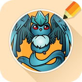 Draw Drawings Go Pocket Mosters icon