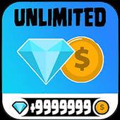 diamonds for  free fire tips icon