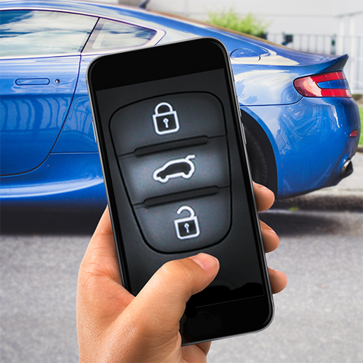 Simulated car key icon