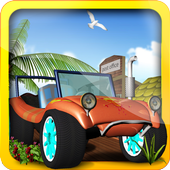 Beach Car Racing Games icon