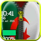 Algerie Zipper Lock Screen icon